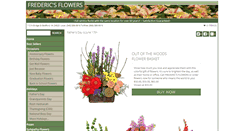 Desktop Screenshot of fredericsflowers.net